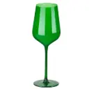 Celebration Wine Glass Green