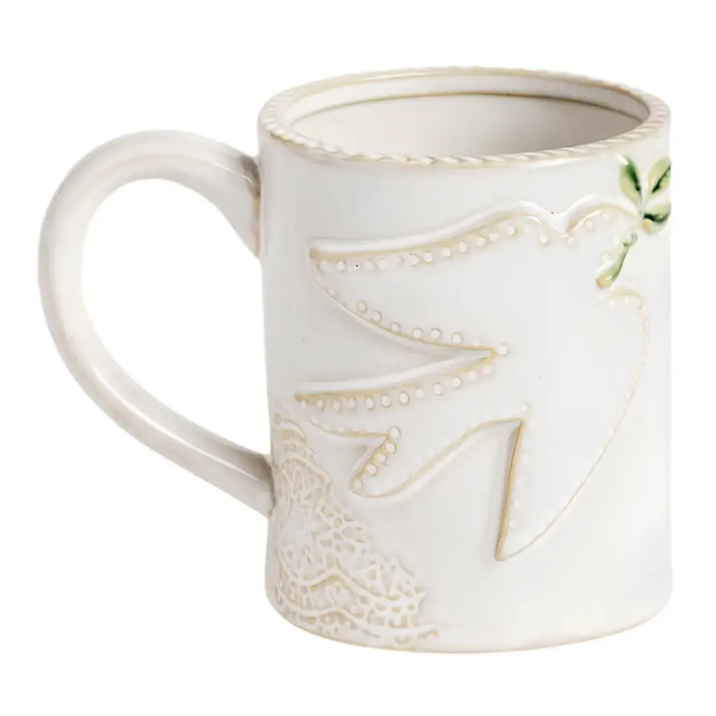 Dove Christmas Mug White