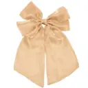 Satin Bow Clip Gold 24in