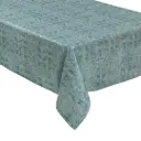 Eira Jacquard Tablecloth Green 55x142in