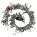 Flocked Garand with Berries 7in