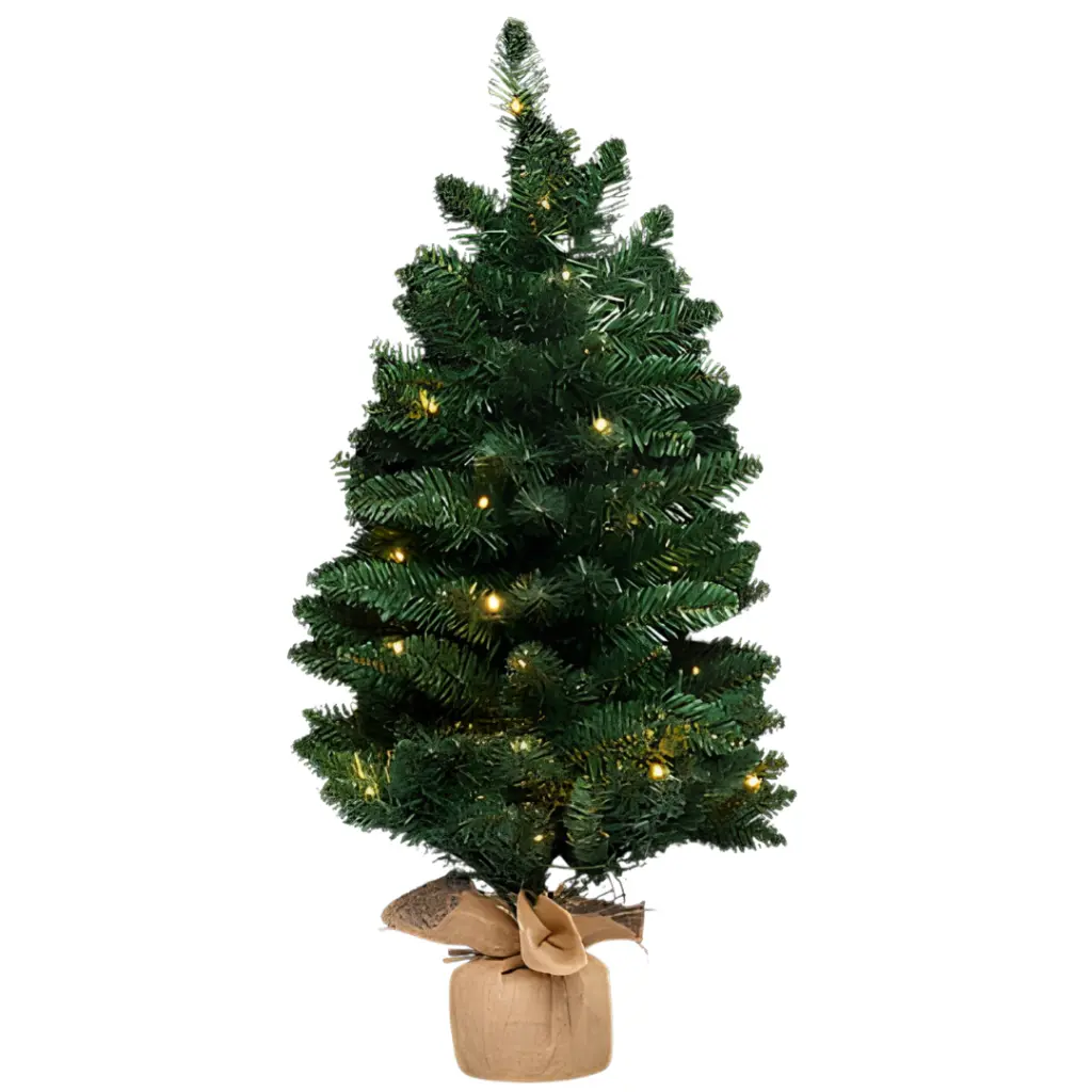 LED Tree with Jute Base 3ft