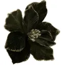 Magnolia Tree Ornament Green 9in