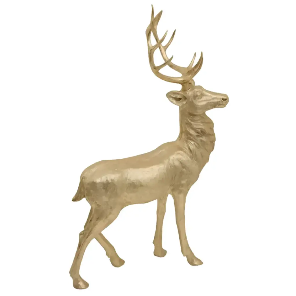 Metallic Deer Gold 51in