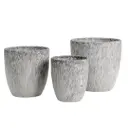 Vinson Planter Set Grey 3pc
