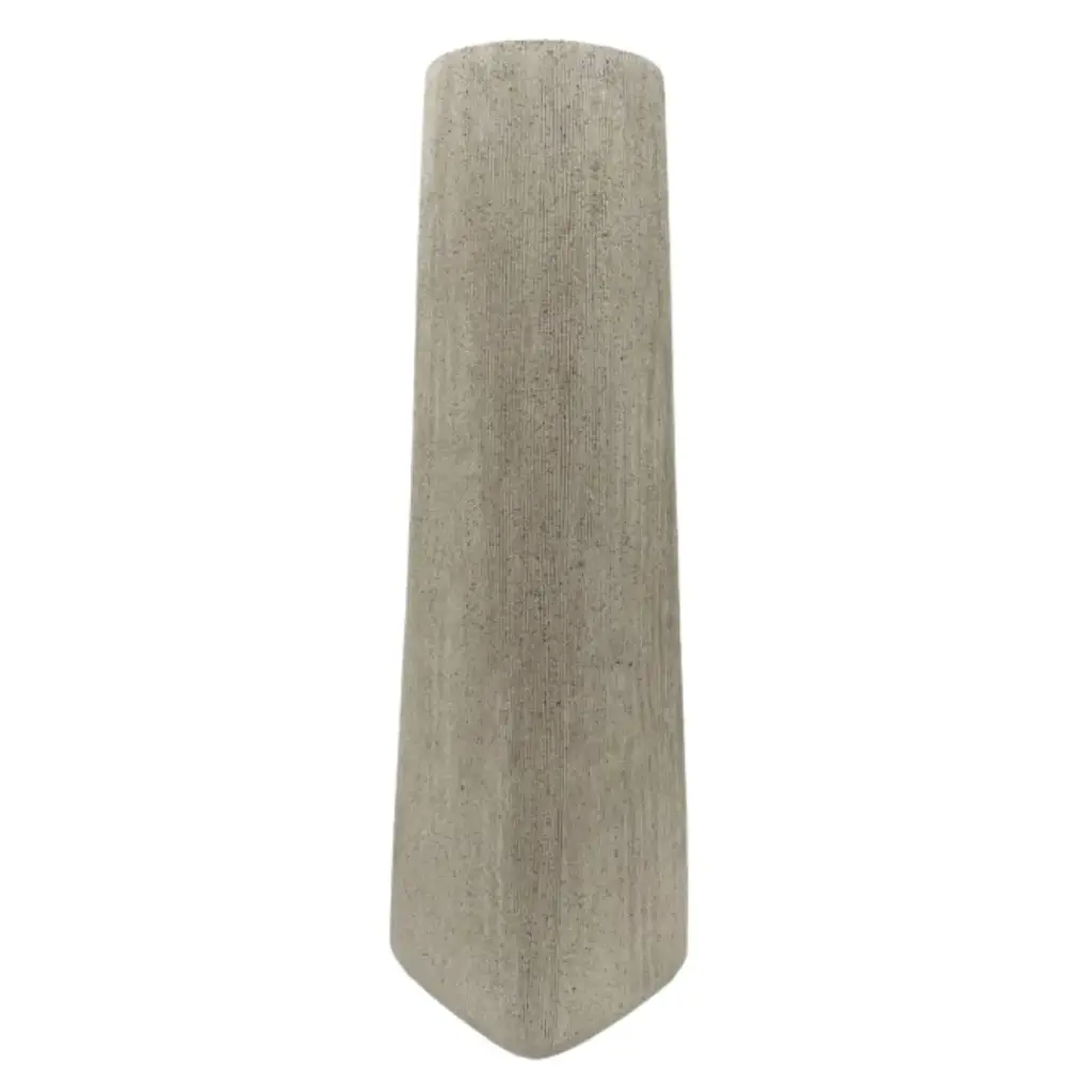 Resina Vase Beige 5x16in