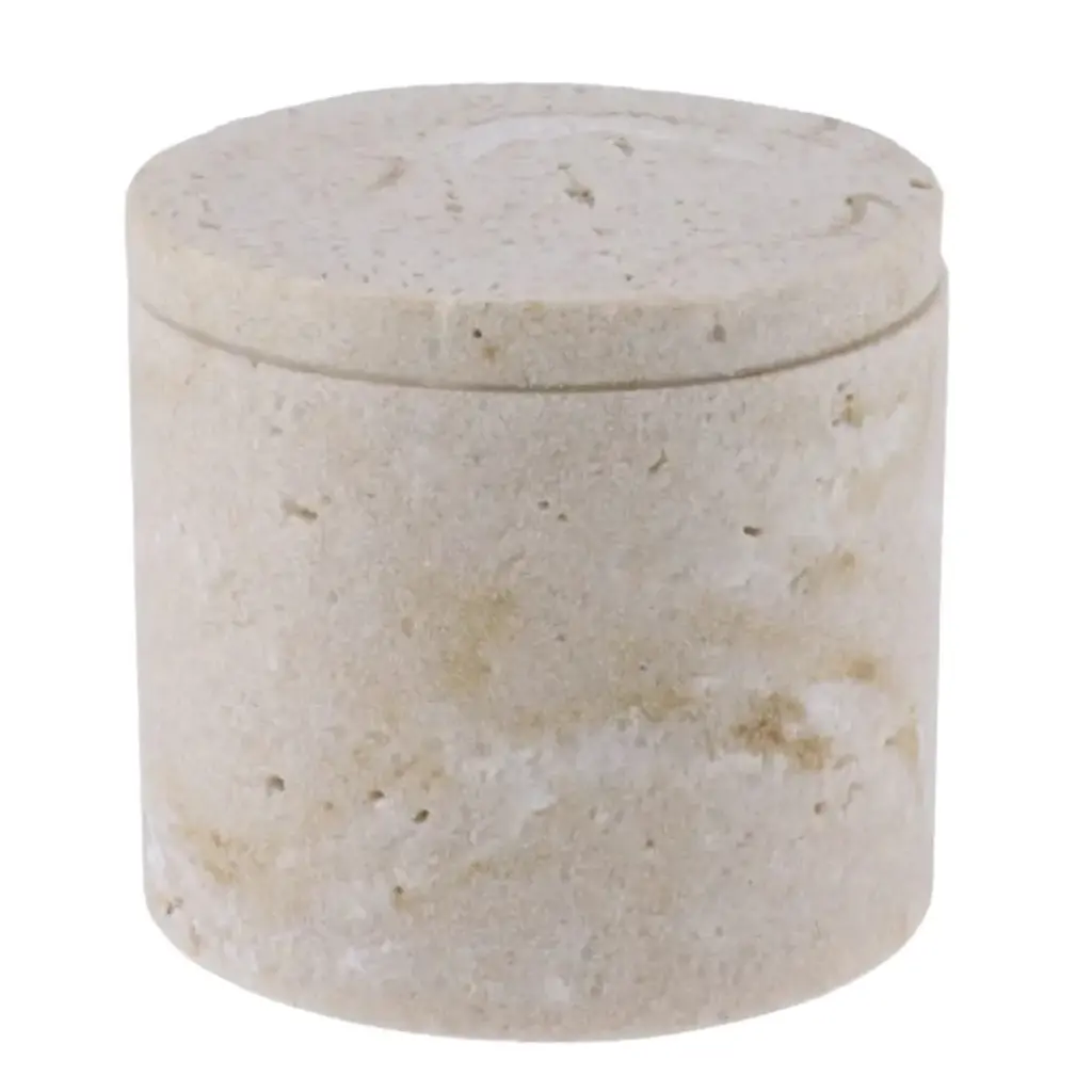 Travertine Finish Cotton Box