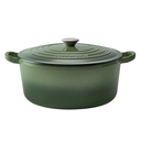 Le Connoisseur Cast Iron French Oven Sage 6.6Qt
