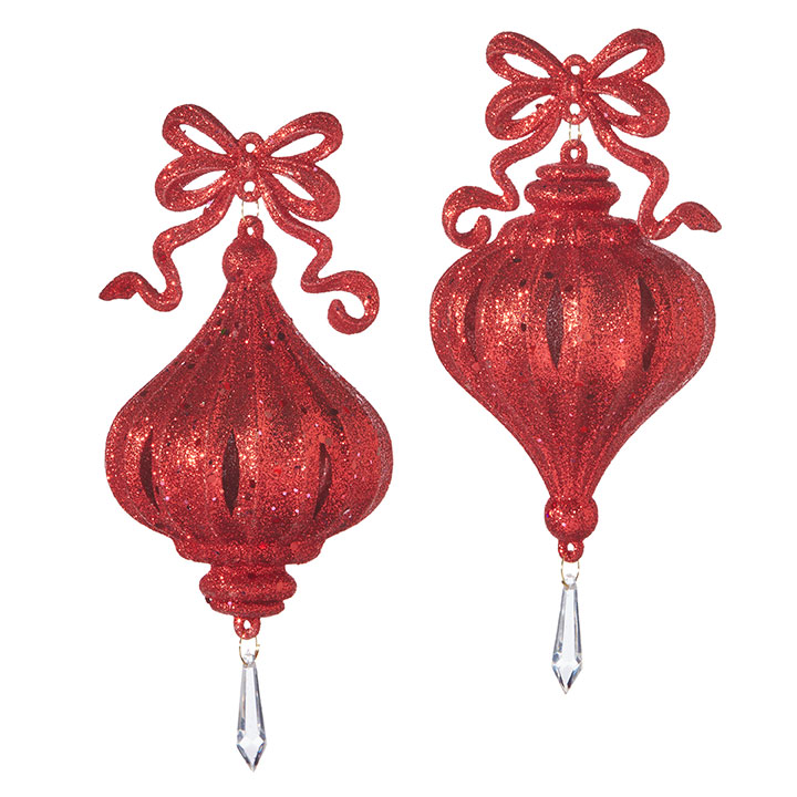 Kismet Ornament with Bow 7-Inch