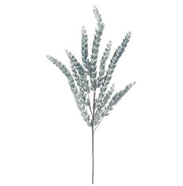 Sumac Leaf Spray Blue 41in
