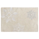 Natural Snowflake Placemat