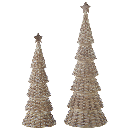 [168775-TT] Basketweave Tree Small
