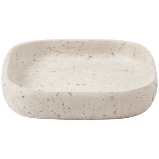 [173322-TT] Aman Soap Dish Ivory