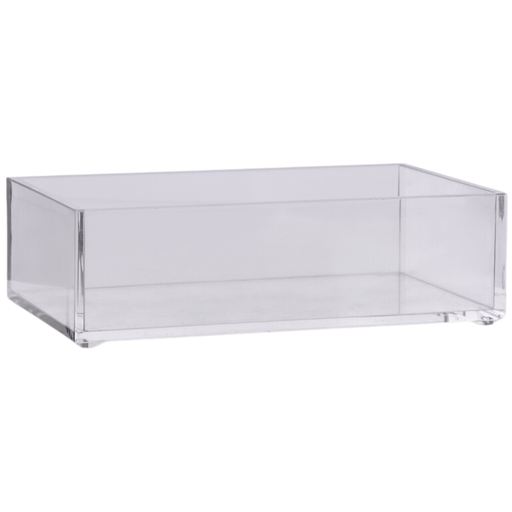 [173423-TT] Rectangular Storage Tray Clear Small