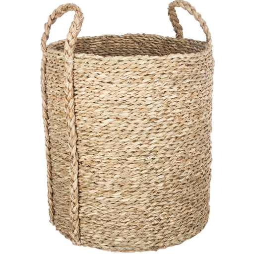[173774-TT] Killian Natural Round Basket 13in
