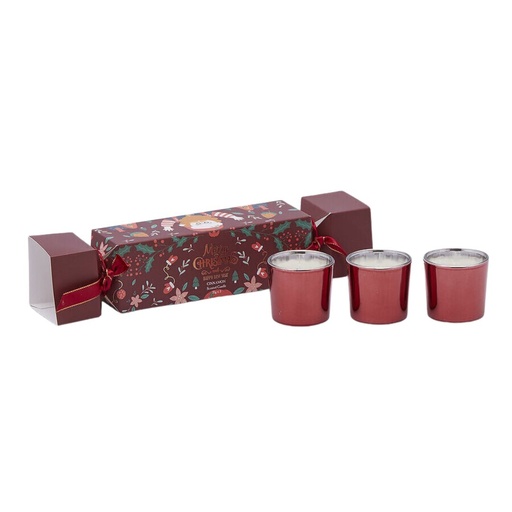 [174496-TT] Joyful Candle Votive Set :Cinnamon