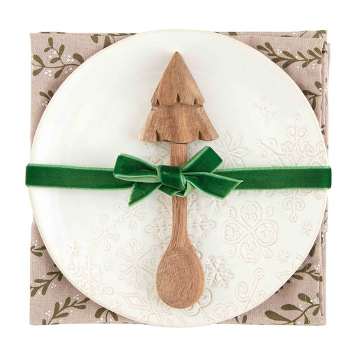 [177008-TT] Christmas Snowflake Appetizer Set