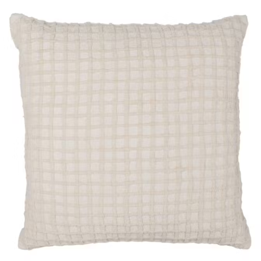 [178142-TT] Ion Pillow Ivory 24x24in