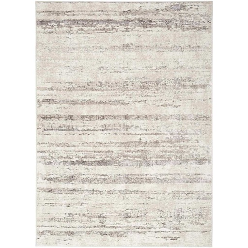 [178248-TT] Glitz Rug Cream Grey 5x7ft