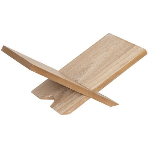 [178495-TT] Orel Book Holder Natural Wood