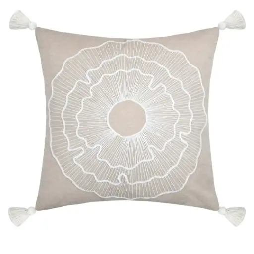 [178664-TT] Nova Pillow Natural 18x18in