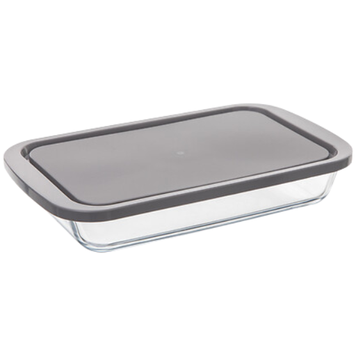 [178841-TT] Keepeat Glass Dish Rectangle 11x7in