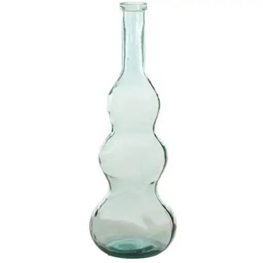 [179519-TT] Venerio Glass Vase Green 