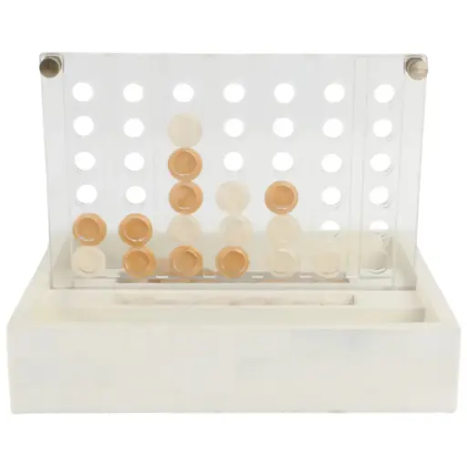 [180122-TT] Oxford Connect 4 Game Cream 10in