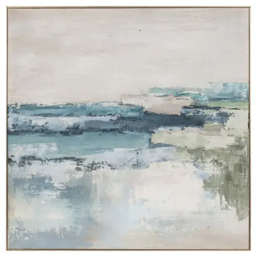 [180152-TT] St Ives Handpainted Wall Art 40x40in