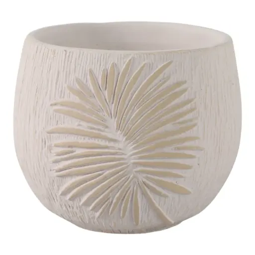 [180167-TT] Pampas Rounded Planter 6in