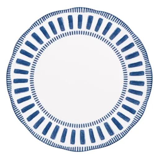 [180773-TT] Napoli Blue Dinner Plate