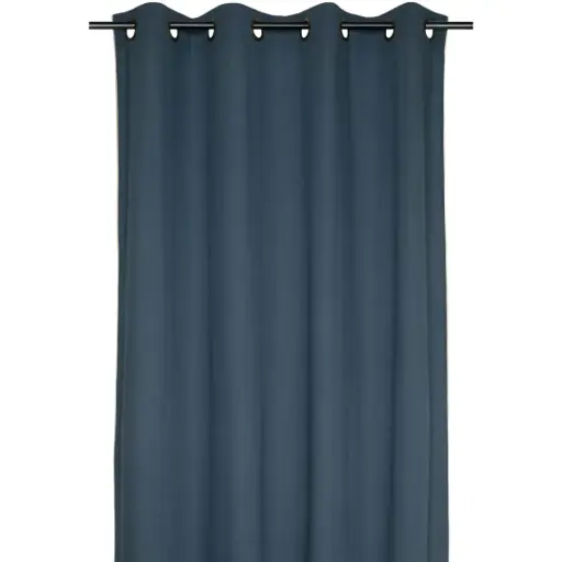 [182229-TT] Helios Curtain Panel Blue 102in
