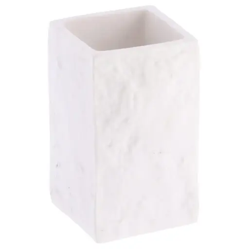 [182387-TT] Raw Stone Tumbler White