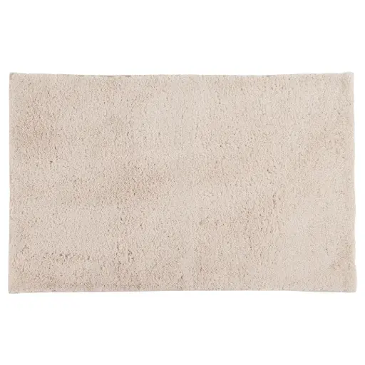 [182415-TT] Tufted Bath Mat Beige 20x32in