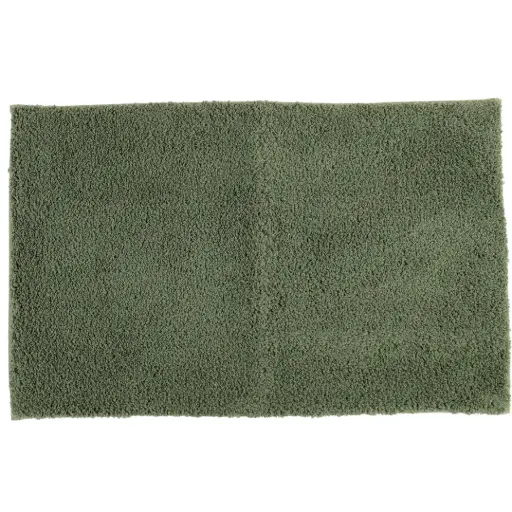 [182416-TT] Tufted Bath Mat Green 20x32in