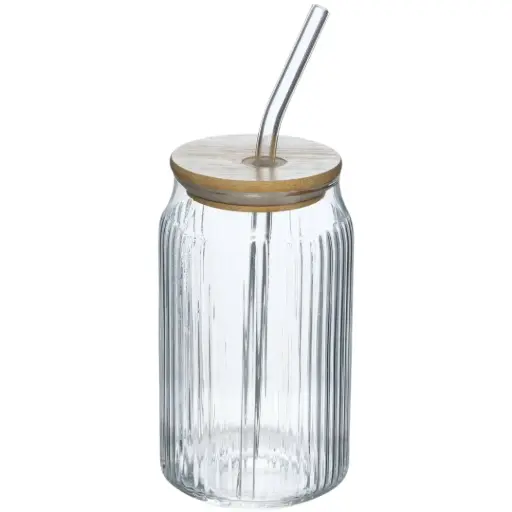 [182765-TT] Line Tumbler with Straw 500ml