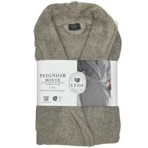 [182961-TT] Lyla Bathrobe Taupe L/XL