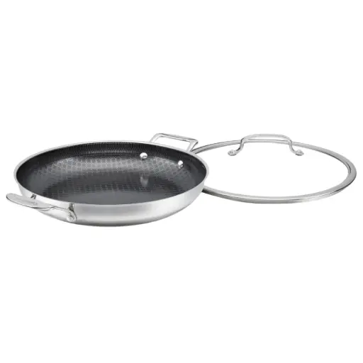 [183506-TT] Cuisinart FusionPlus Stainless Steel Everyday Pan with Cover 12in