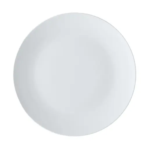 [183563-TT] Coupe Dinner Plate White