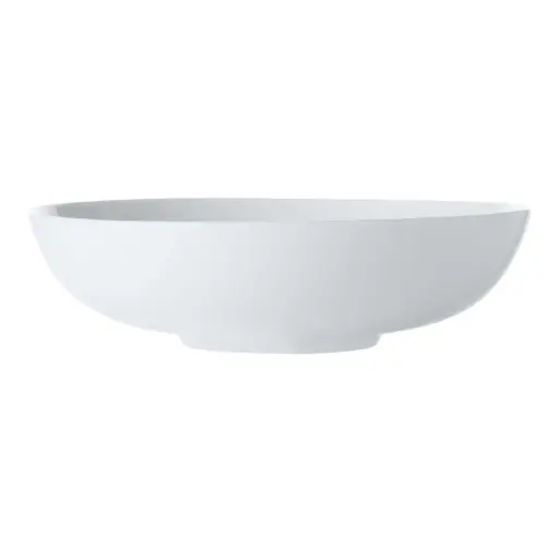 [183565-TT] Coupe Pasta Bowl White