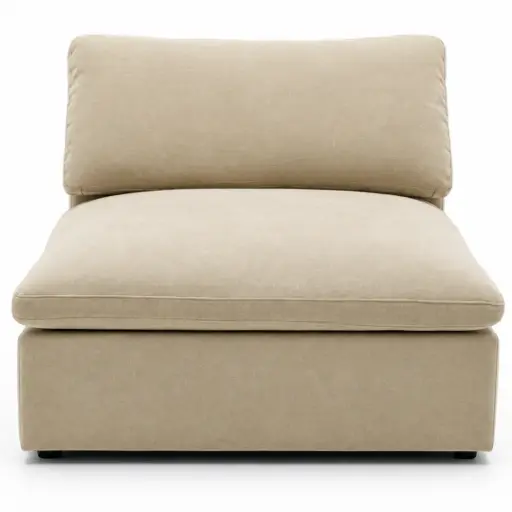 [183736-TT] Haven Sectional Armless Greige