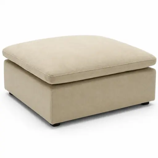 [183737-TT] Haven Sectional Ottoman Greige