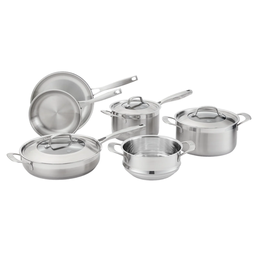 [184602-TT] Cuisine Pro ID3 Stainless Steel Cookware Set 9pc