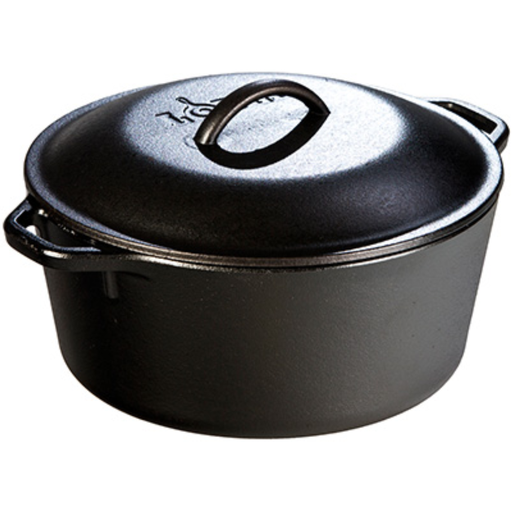 [130427-TT] Lodge Cast Iron Dutch Oven 5QT