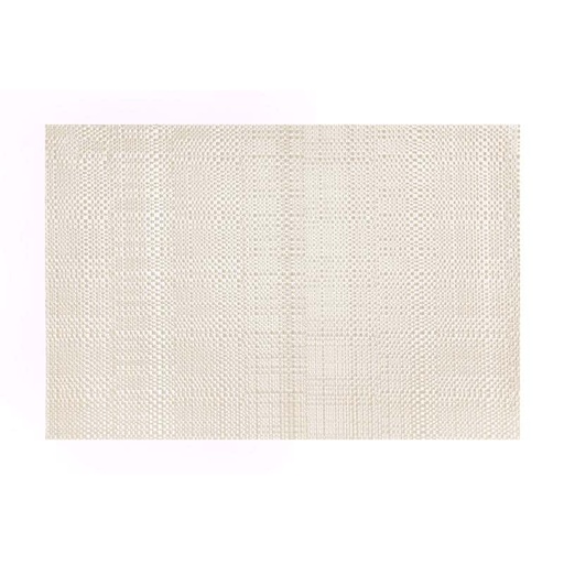 [111419-TT] Basketweave Placemat White