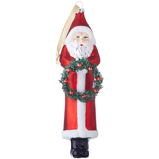 [160304-TT] Santa Ornament 8in