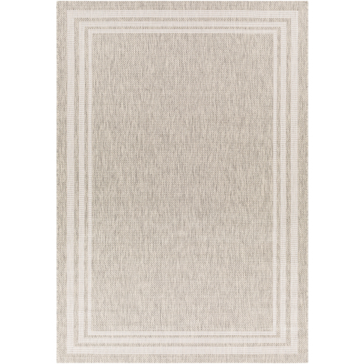 [162303-TT] Eagean Cream Border Rug 5x8