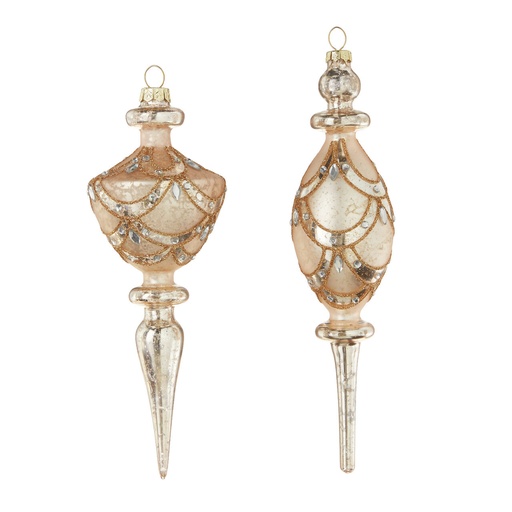 [165616-TT] Finial Ornament 8.75in