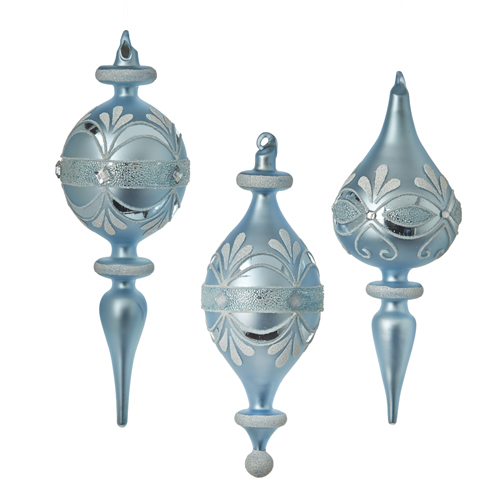 [165620-TT] Finial Ice Ornament