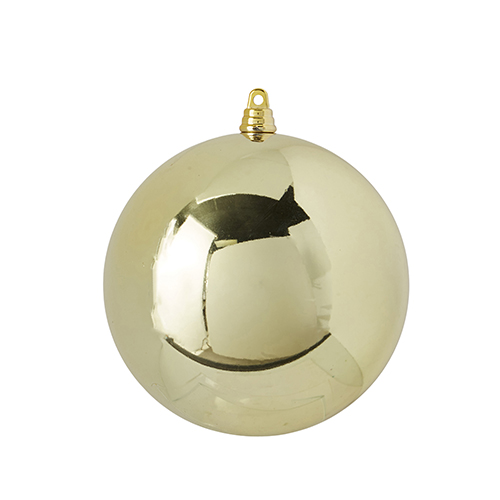[165641-TT] Gold Ball Ornament 5in